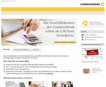 Commerzbank Geschäftskonto